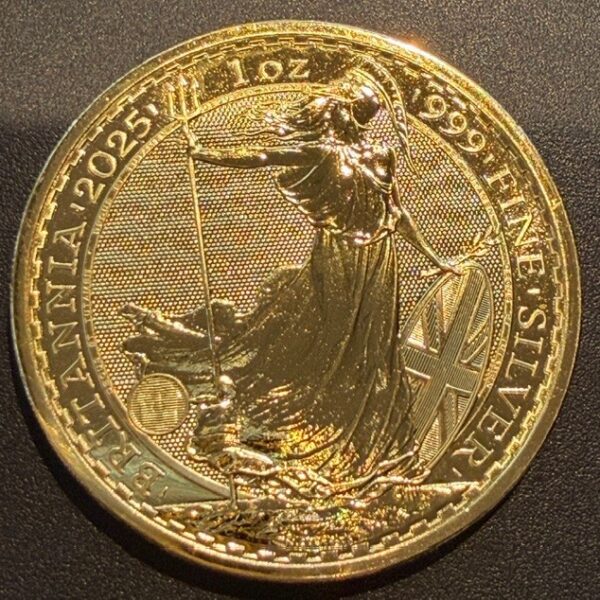 Britannia 1 oz 2025 verguld