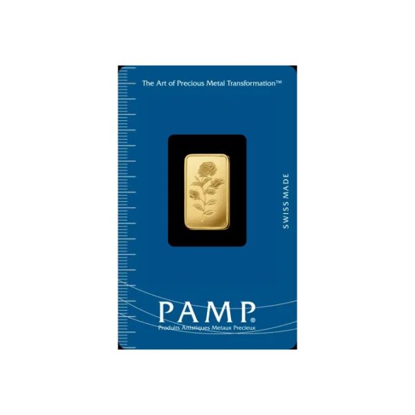 5 gram Goudbaar - Pamp Suisse - Roos