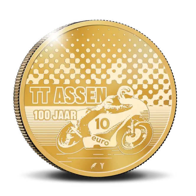 Gouden 10 euro 2025 Proof: TT Assen