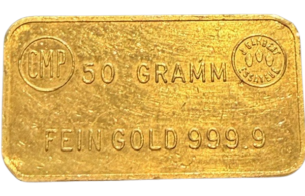 50 gram goudbaar CMP Schweizerischer BankVerein