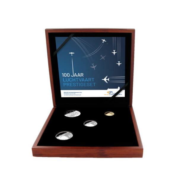 Prestigeset luchtvaart met gouden 10 euro 2019