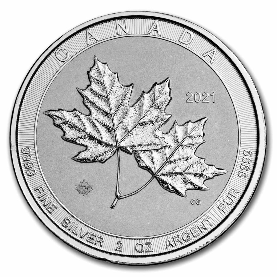 Multi Maple Leaf 2 oz 2021