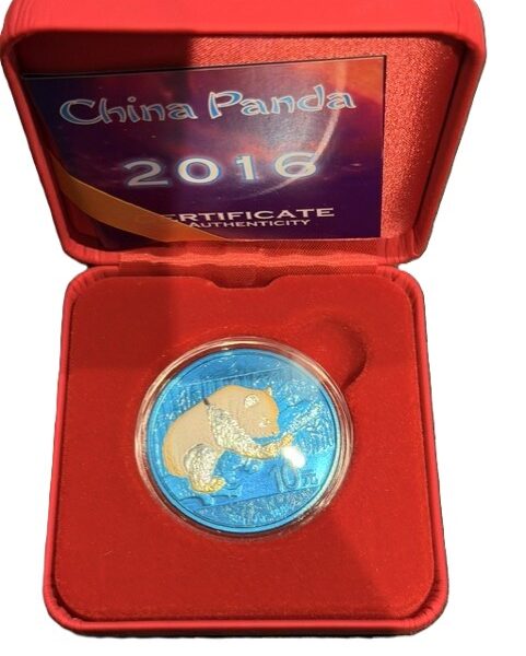 Chinese Panda 30 gram 2016 (Space Blue)