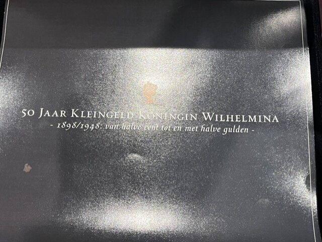 Het kleingeld van WIlhelmina collectie