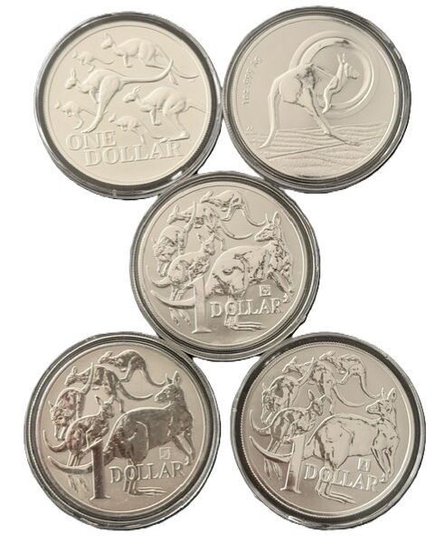 Kangaroo Ram 5 x 1oz Lot
