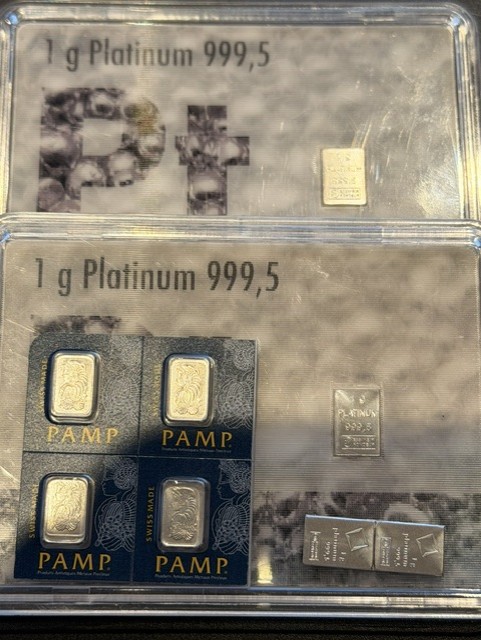 Lot Platina 8 x 1 gram