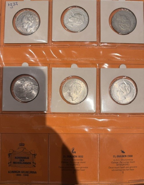 Nederlandse verzameling Wilhelmina (vrijwel compleet) (in 2 Blauwe albums) - Image 18