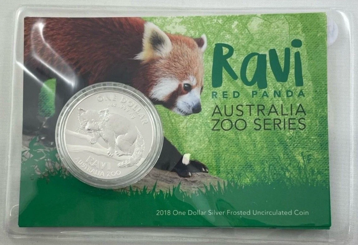 Ravi Red Panda 1 oz 2018 (3.000 oplage)