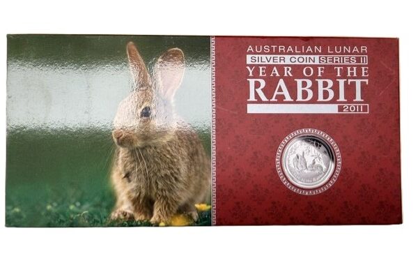 Set - Lunar II - 0.5 oz tm 2 OZ - 2011- Year of the Rabbit (Proof).1