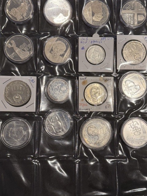 Lot Zilveren Wereld munten en Penningen tegen SPOT 1.645 gram - Image 13