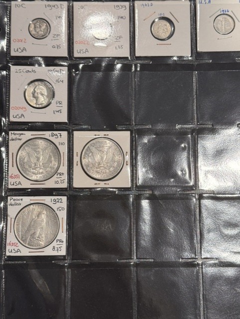 Lot Zilveren Wereld munten en Penningen tegen SPOT 1.645 gram - Image 5