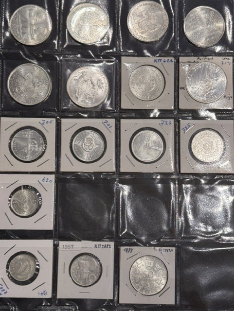 Lot Zilveren Wereld munten en Penningen tegen SPOT 1.645 gram - Image 2