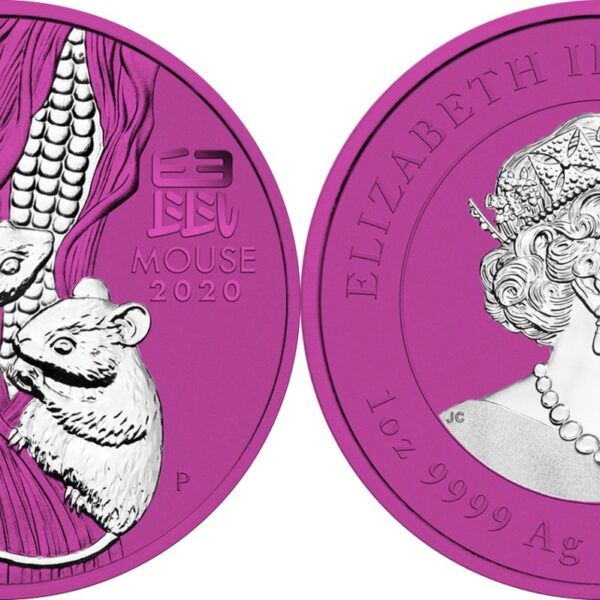 Lunar III Year of the Mouse 1 oz Pace Pink