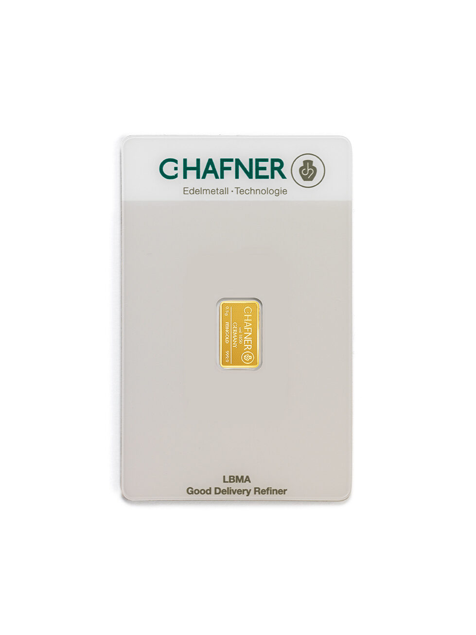 0.5 gram goudbaar C.Hafner