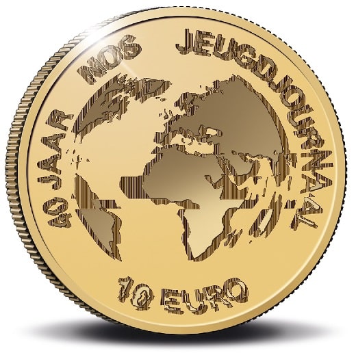 Gouden 10 euro 2021 Proof munt: Het Jeugdjournaal - Image 3