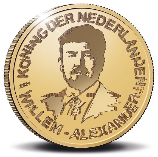 Gouden 10 euro 2021 Proof munt: Het Jeugdjournaal - Image 2