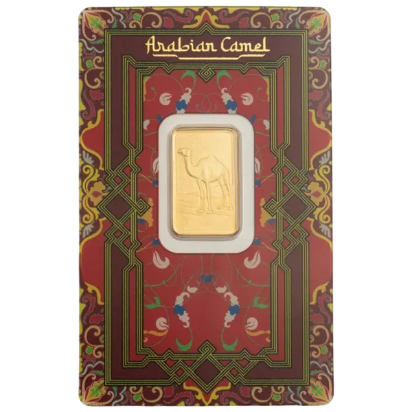 5 gram pamp suisse Arabian Camel with frame