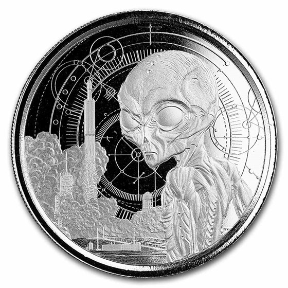 Space Alien 1 oz 2021