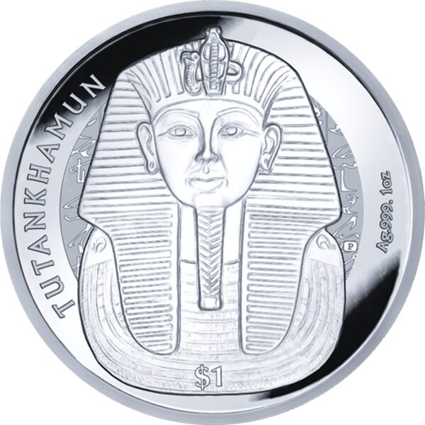 Sierra Leone- Tutankhamun – Egyptian Gods Series 1 oz 2023
