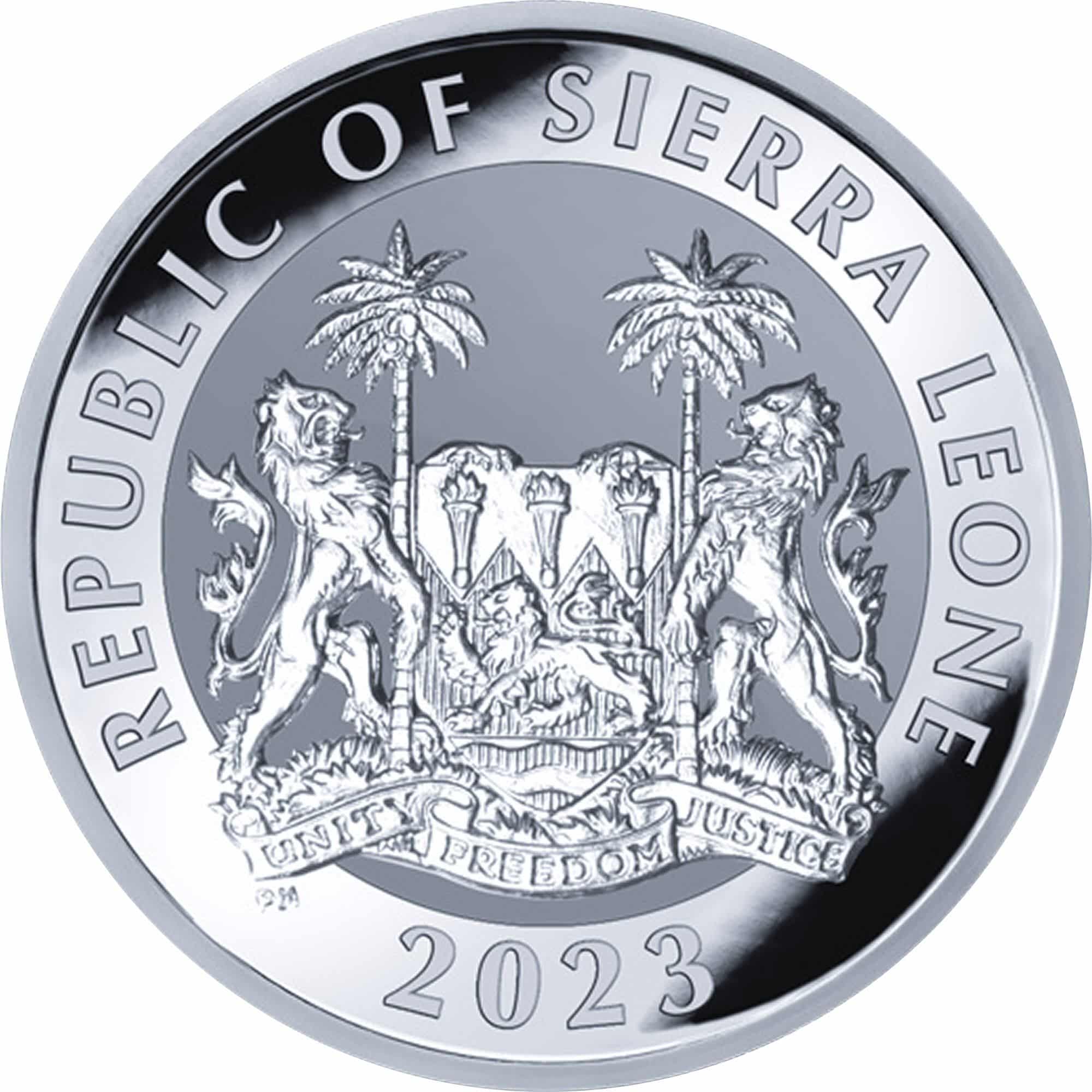 Sierra Leone- Tutankhamun – Egyptian Gods Series 1 oz 2023