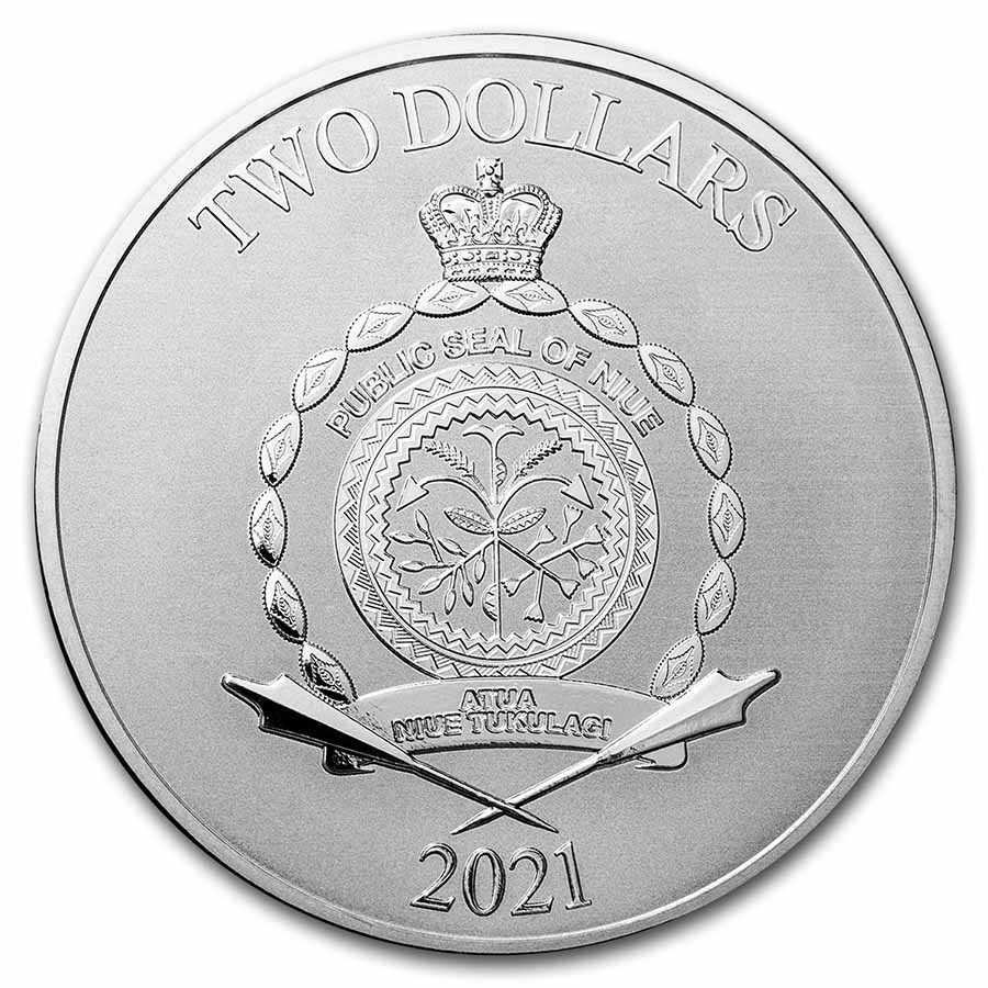 Niue - Star Wars Grogu Baby Yoda 1 oz 2021 (25.000 oplage) - Image 2