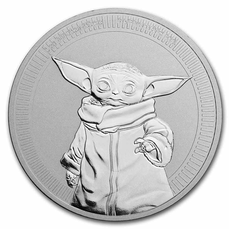 Grogu Baby Yoda 1 oz 2021