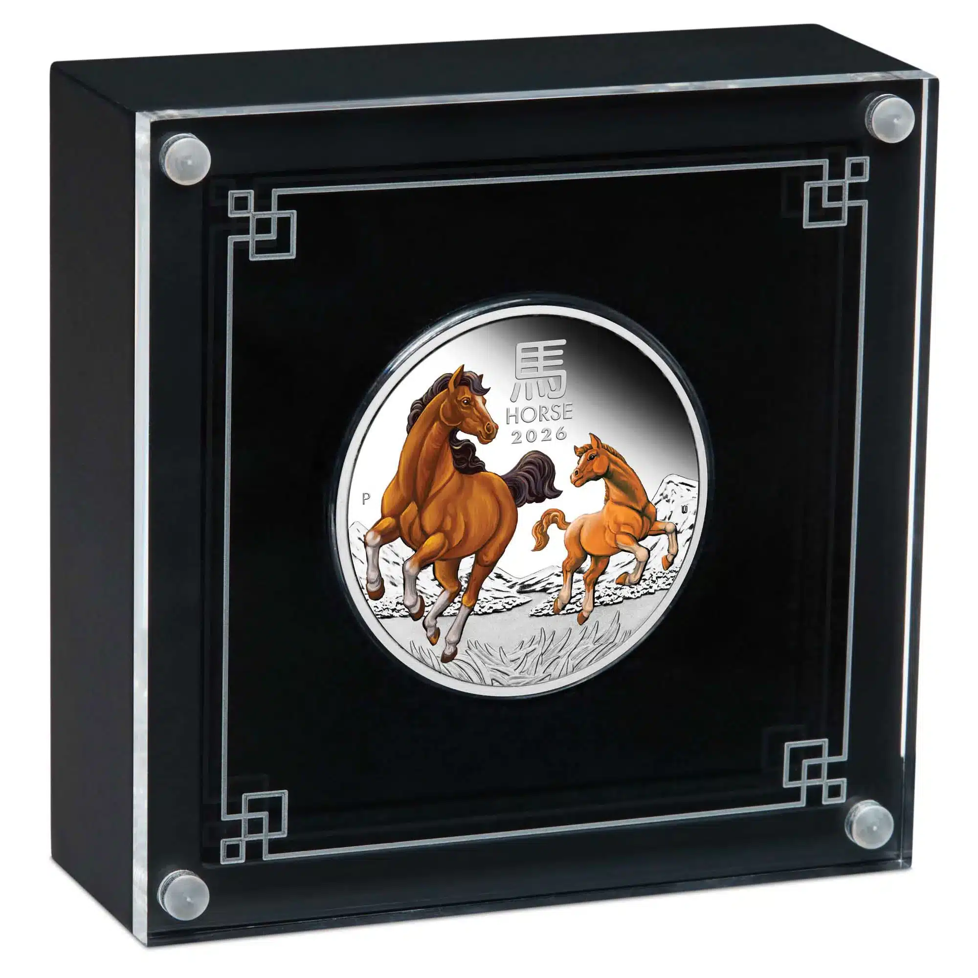 Lunar III - Year of the Horse - 1 oz 2026 coloured Proof (6.000 oplage) - Image 4