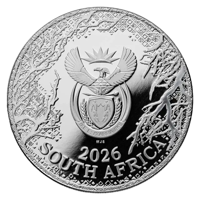 The Odyssey of the Sky - Martial Eagle 1 oz 2026 PROOF (5.000 oplage) - Image 2
