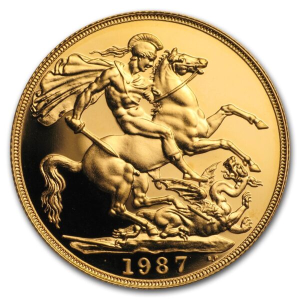double sovereign 1987 proof