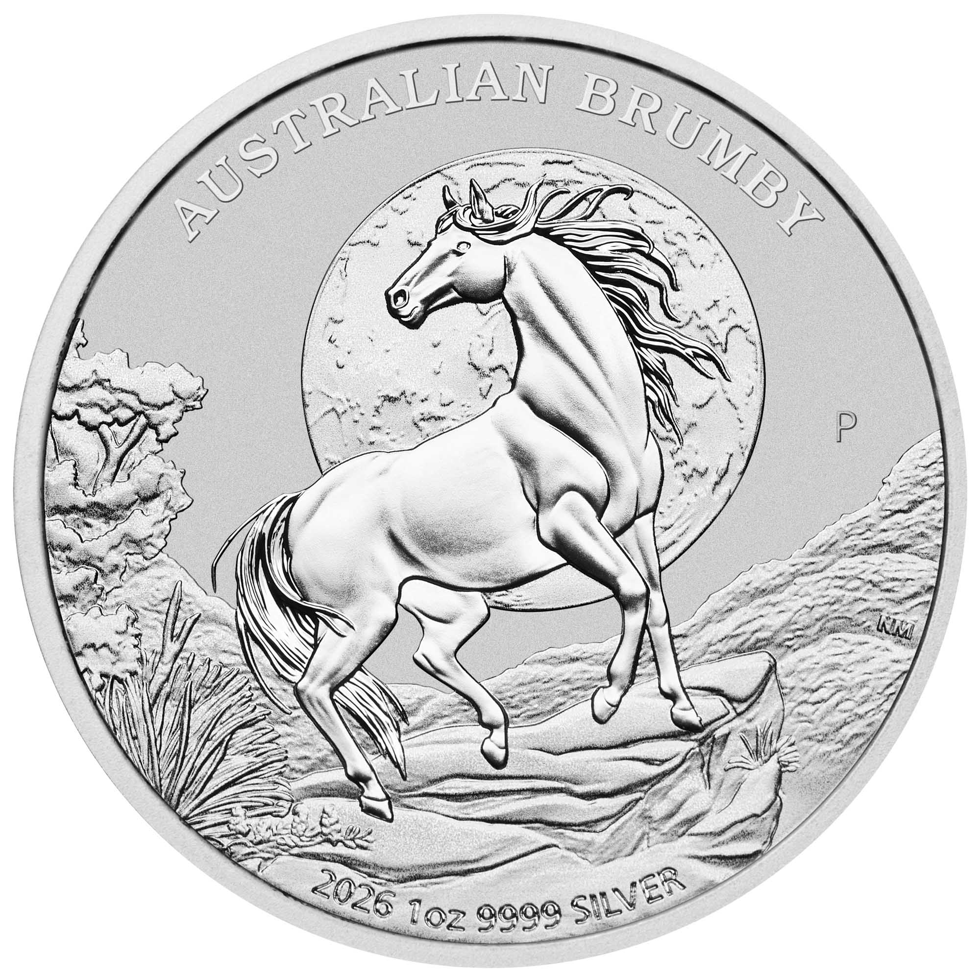 Brumby Horse 1 oz 2026