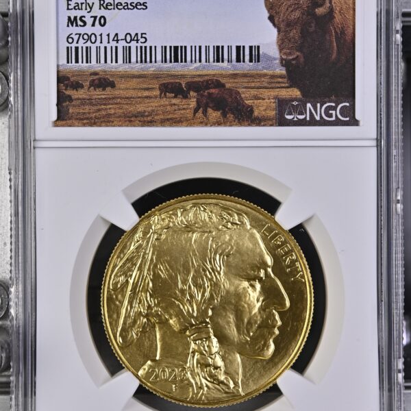 Buffalo 1 oz 2023 NGC MS70 Top Pop