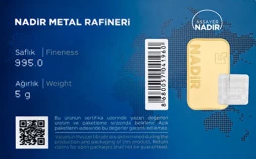 5 gram goudbaar Nadir
