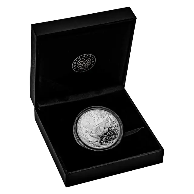 The Odyssey of the Sky - Martial Eagle 1 oz 2026 PROOF (5.000 oplage) - Image 3