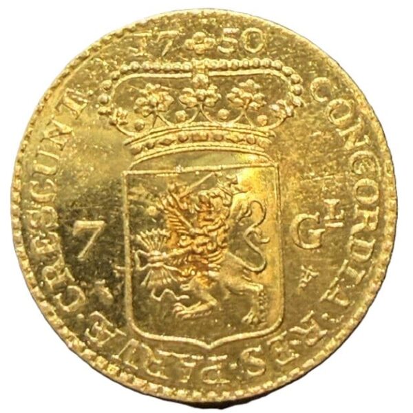 halve gouden rijder 1750 naslag