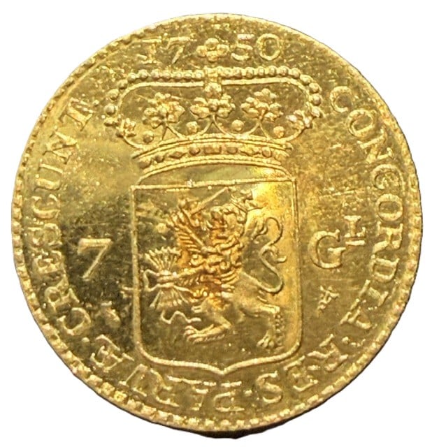 halve gouden rijder 1750 naslag