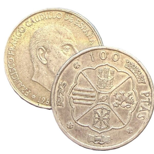 100 Pesetas 1966
