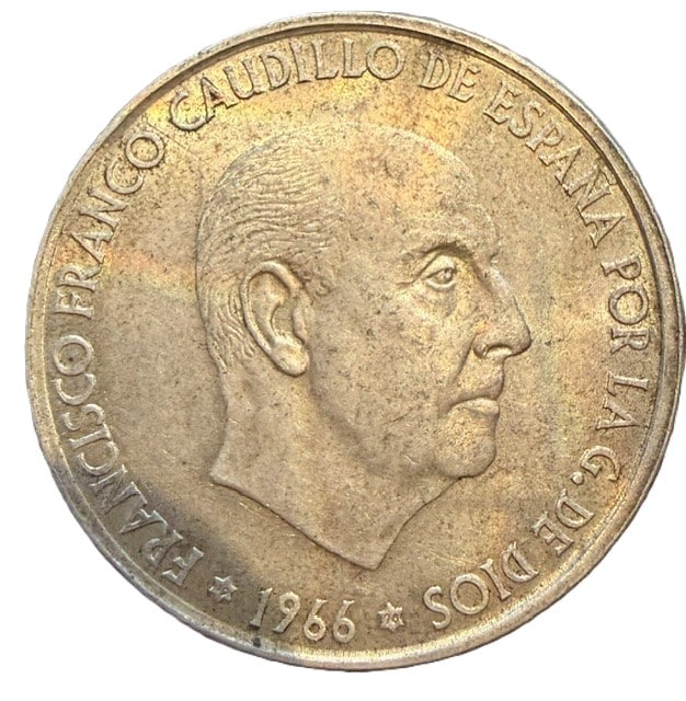 Spaanse 100 Pesetas 1966 - Francisco Franco - Image 2