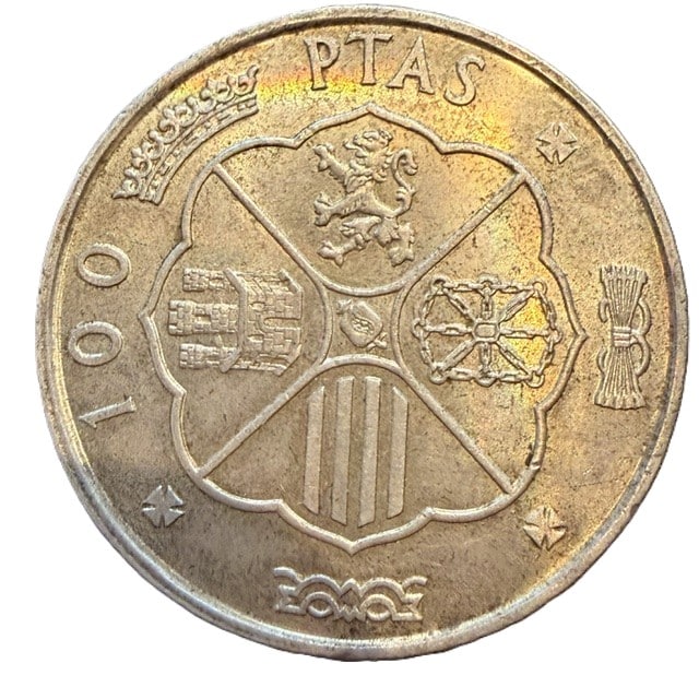 100 Pesetas 1966