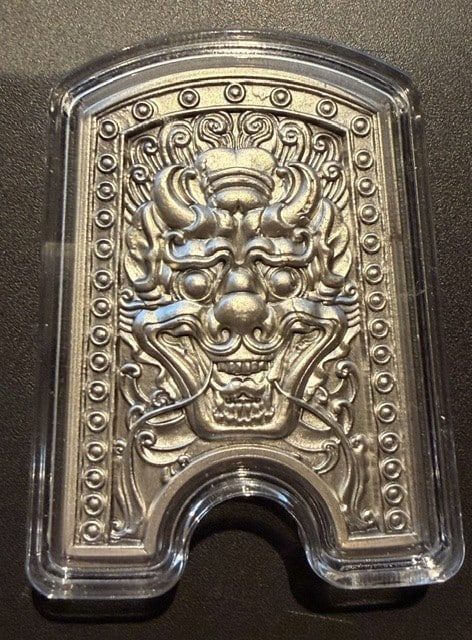 5 stuks bijzondere 2 oz Shield en Rounds Antique Finish - Lot van 10 oz - Image 3
