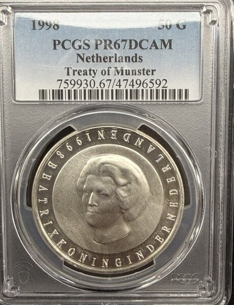 50 gulden 1998 pr67dcam