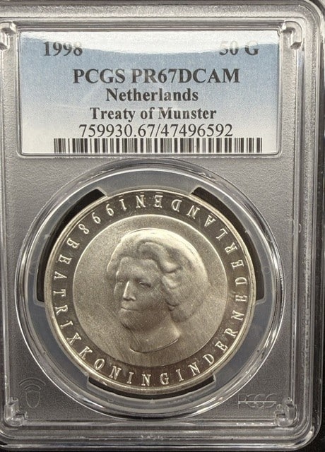 50 gulden 1998 pr67dcam