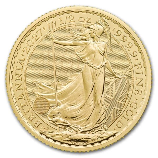 Gouden Britannia 1/2 oz 2027