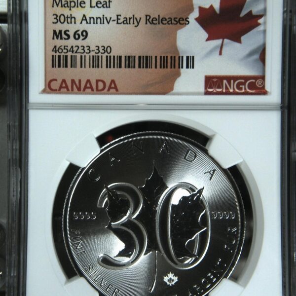 Maple leaf 1 oz 2018