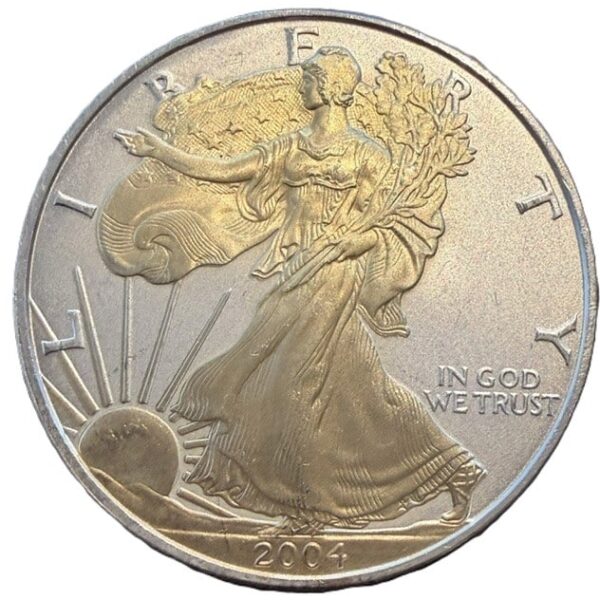 american Eagle 1 oz 2004 gilded