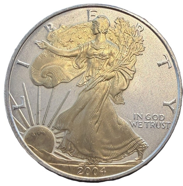 american Eagle 1 oz 2004 gilded