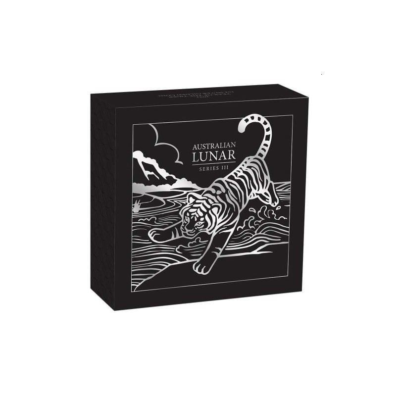 Lunar III - Year of the Tiger - 1 oz 2022 Verguld - Image 4