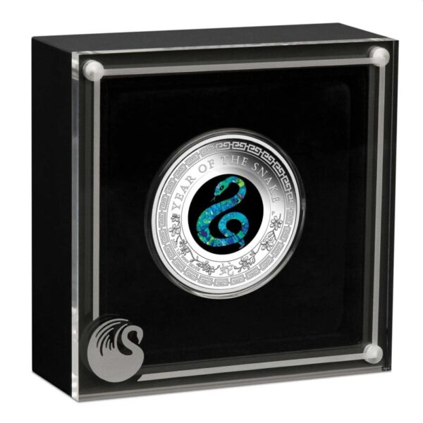 Lunar III 1 oz 2025 Year of the Snake Proof - Opal series